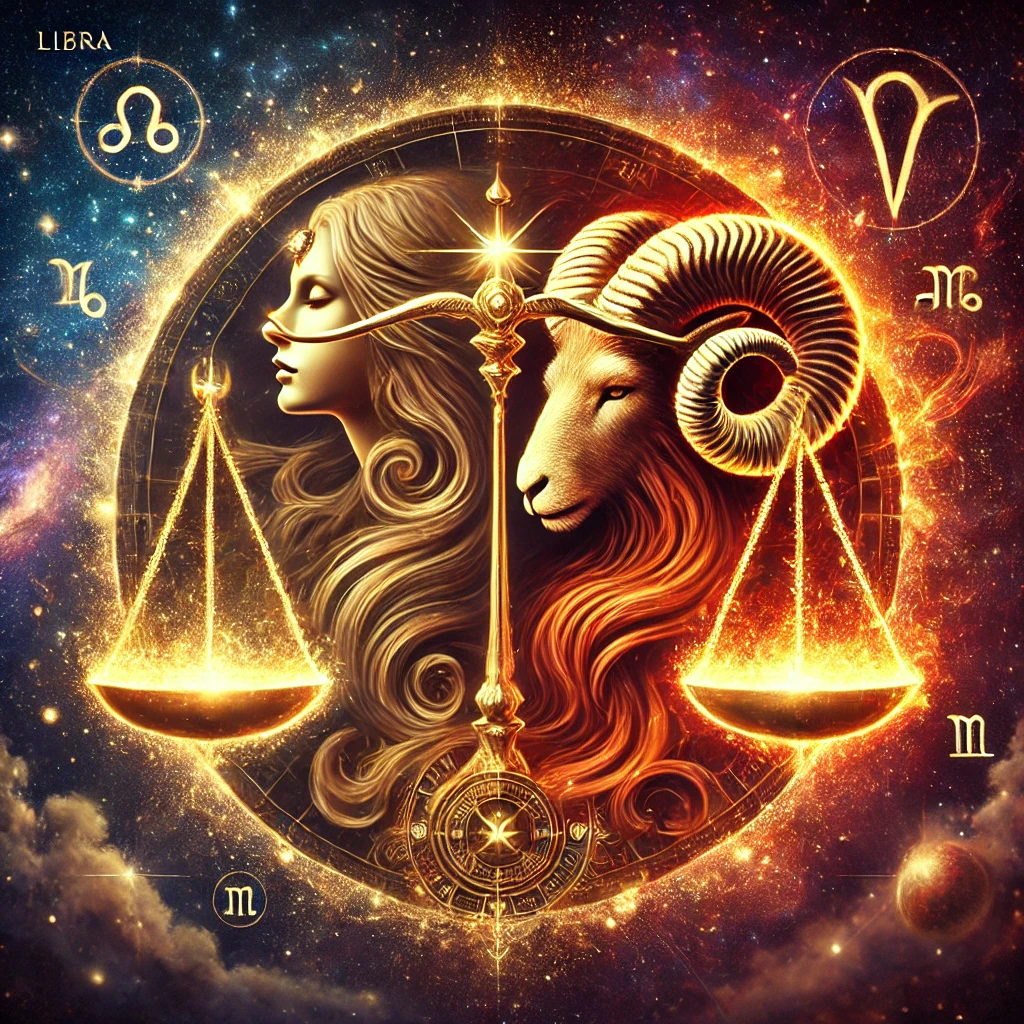 Libra and Aries Star Sign Compatibility